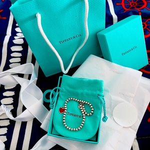 Authentic Tiffany & co heart ♥️ bracelet sterling silver